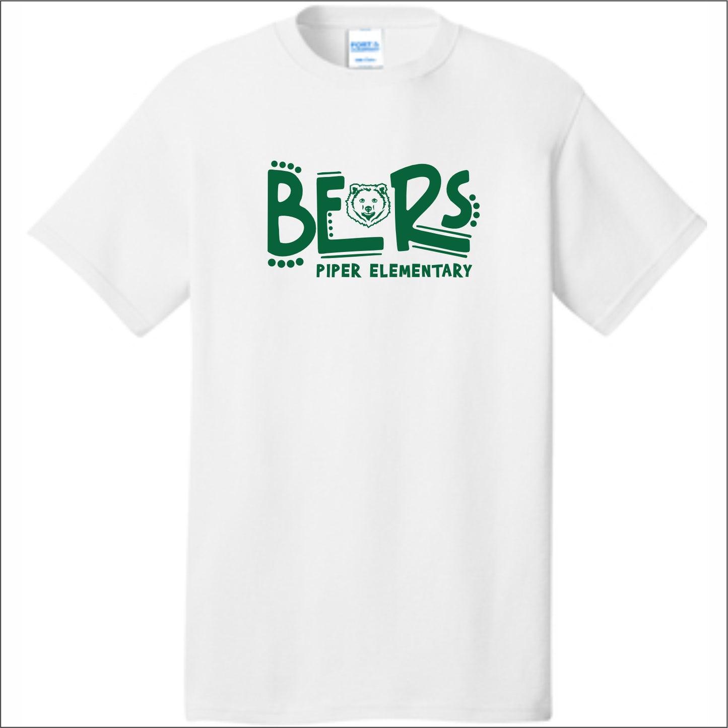 Piper Elementary Short Sleeve T-shirt - Des. A