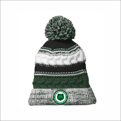 Piper Elementary Chunky Pom Pom Team Beanie