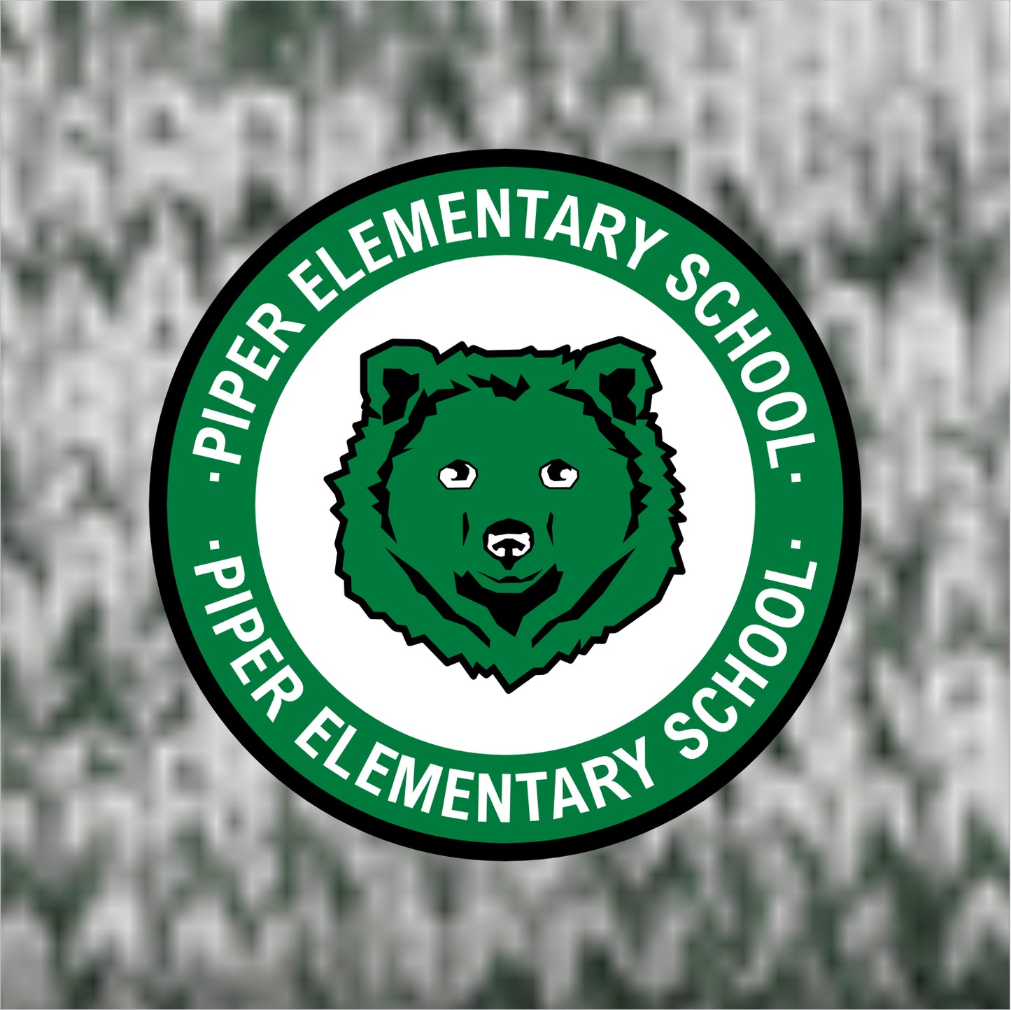 Piper Elementary Chunky Pom Pom Team Beanie