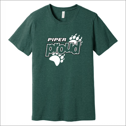 Piper Elementary Soft Jersey Short Sleeve T-shirt- Des. A