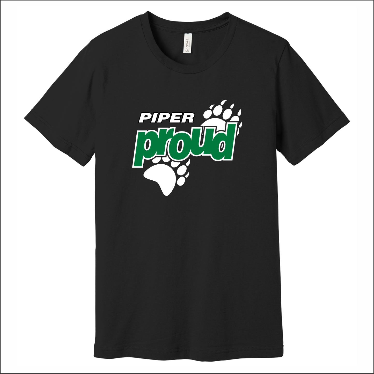 Piper Elementary Soft Jersey Short Sleeve T-shirt- Des. A