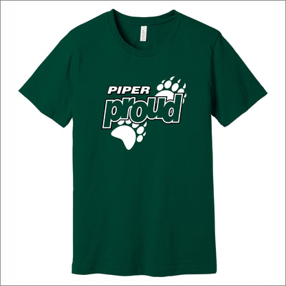 Piper Elementary Soft Jersey Short Sleeve T-shirt- Des. A