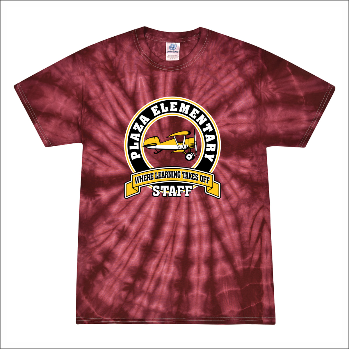 Plaza Elem Staff Spider Tie-Dye T-shirt