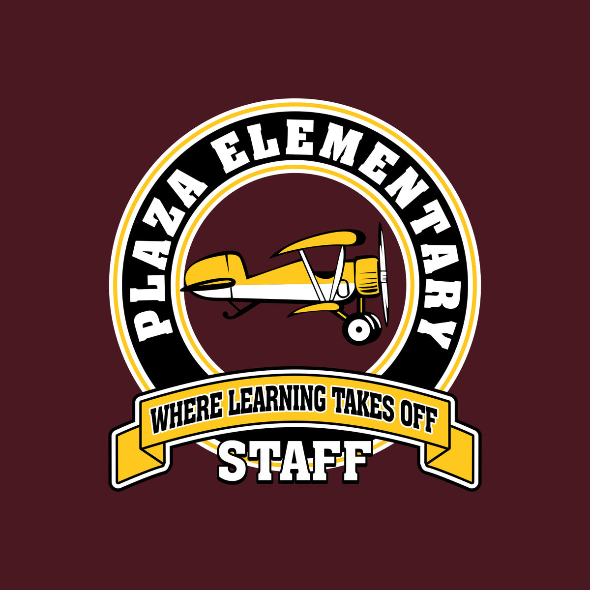 Plaza Elem Staff Full-Zip Hooded Sweatshirt