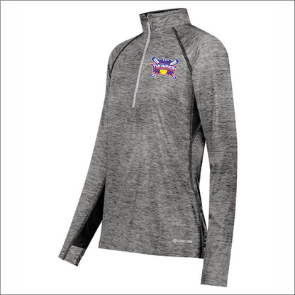 River City Thunder 10U Ladies Electrify Coolcore 1/2 Zip Pullover