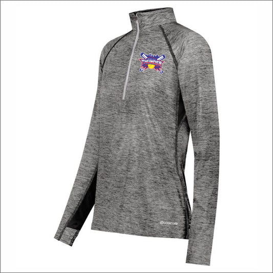 River City Thunder 10U Ladies Electrify Coolcore 1/2 Zip Pullover