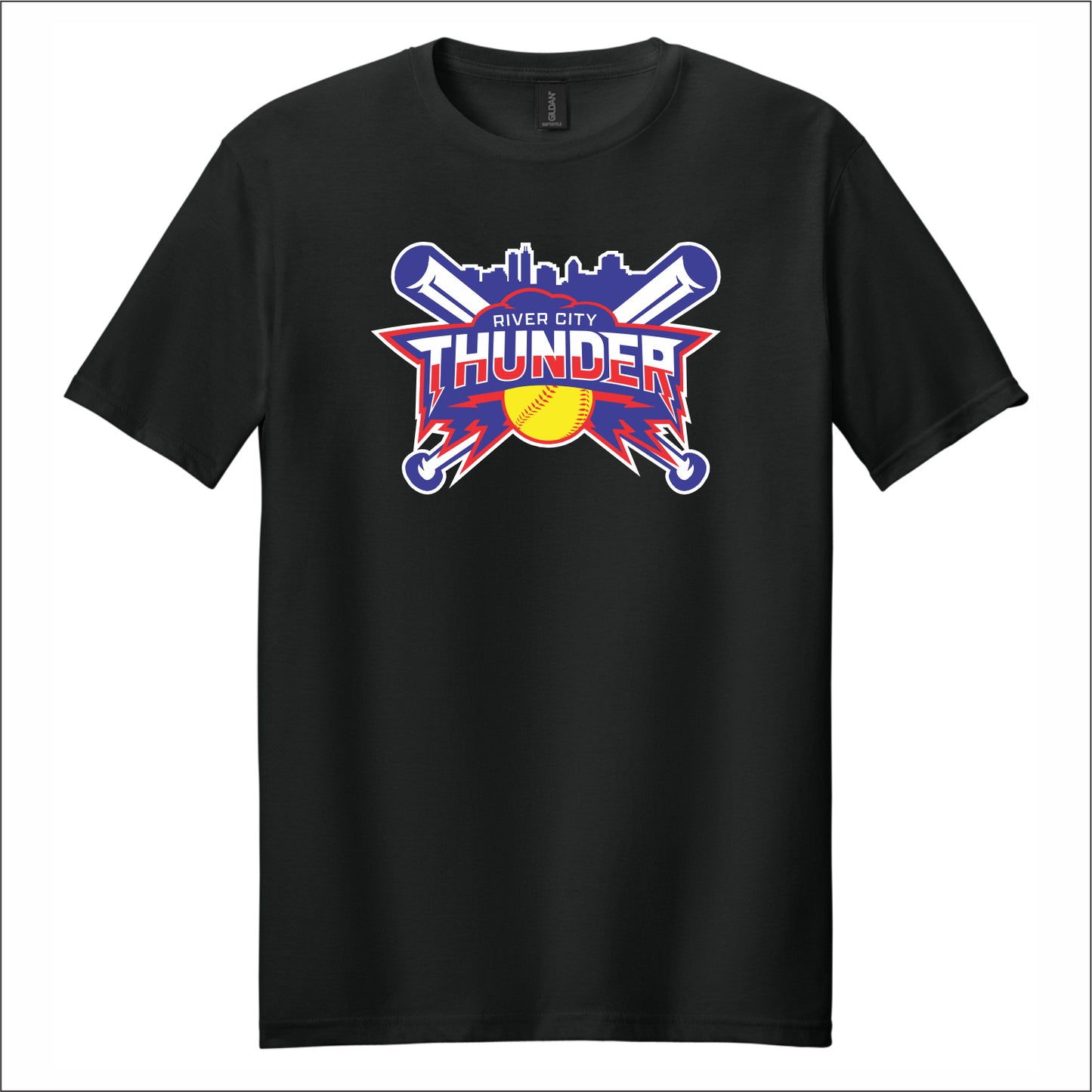 River City Thunder 10U Softstyle Short Sleeve T-shirt