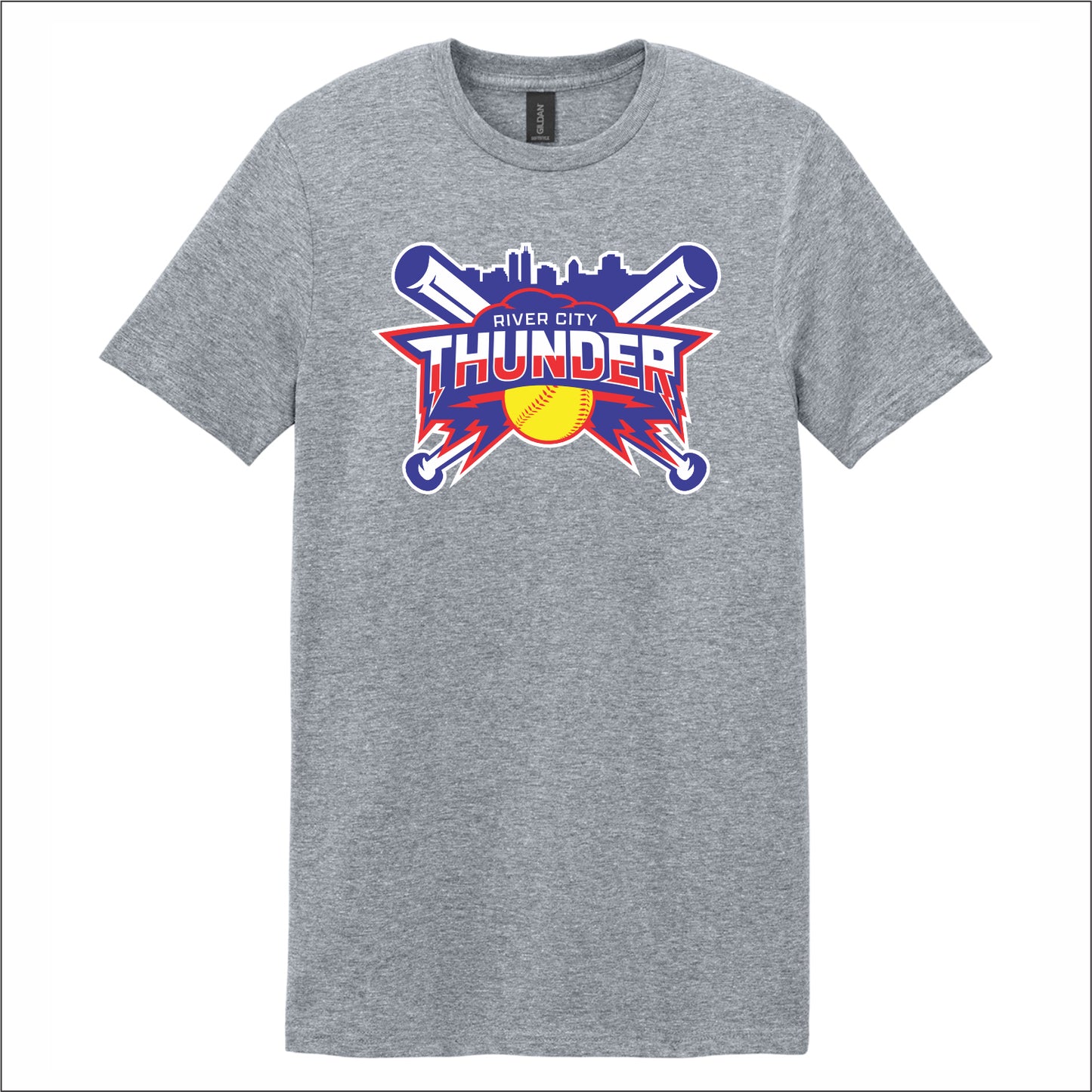 River City Thunder 10U Softstyle Short Sleeve T-shirt