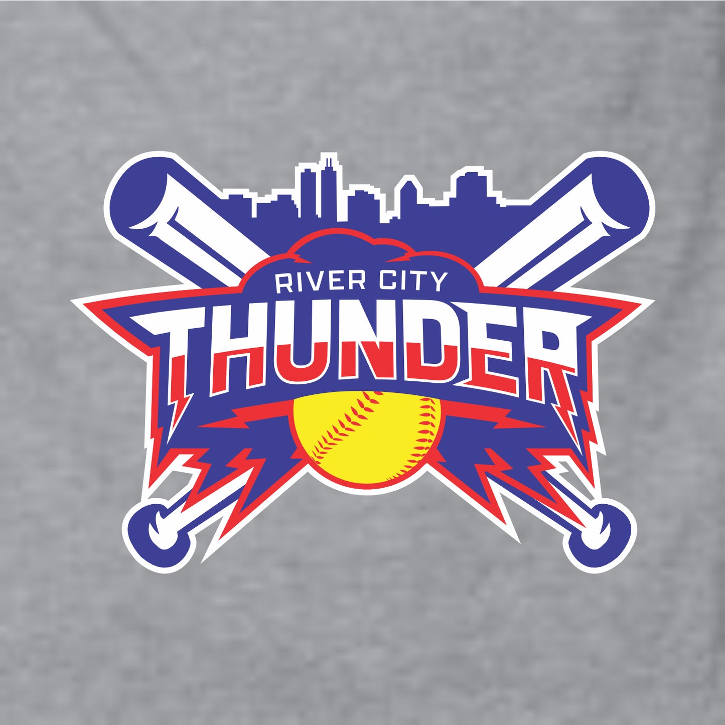 River City Thunder 10U Softstyle Short Sleeve T-shirt