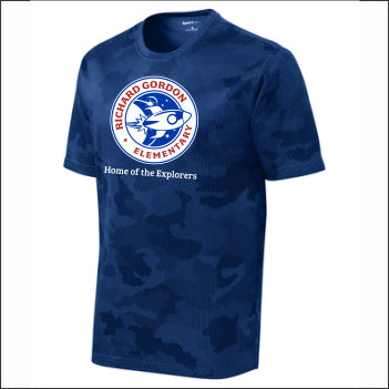 Richard Gordon Elementary CamoHex Performance T-shirt