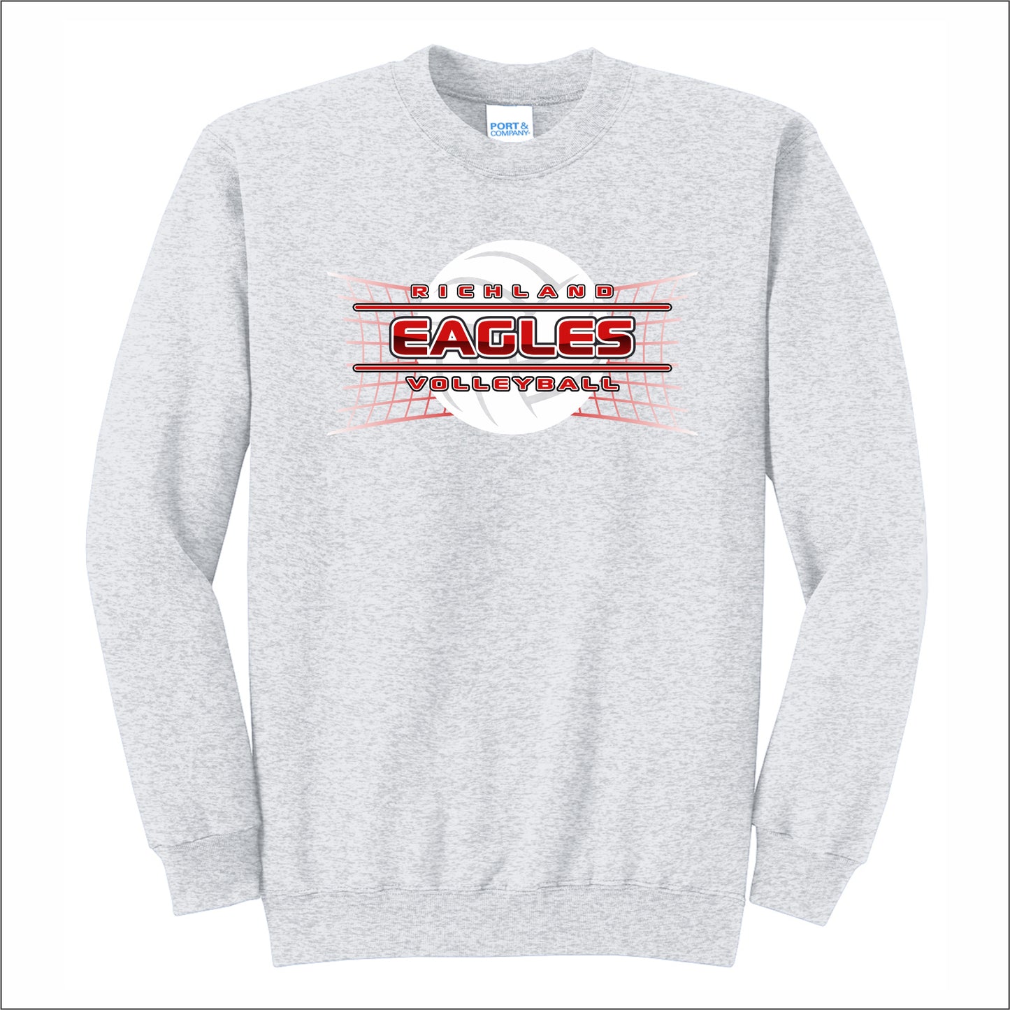 Richland Volleyball Crewneck Sweatshirt