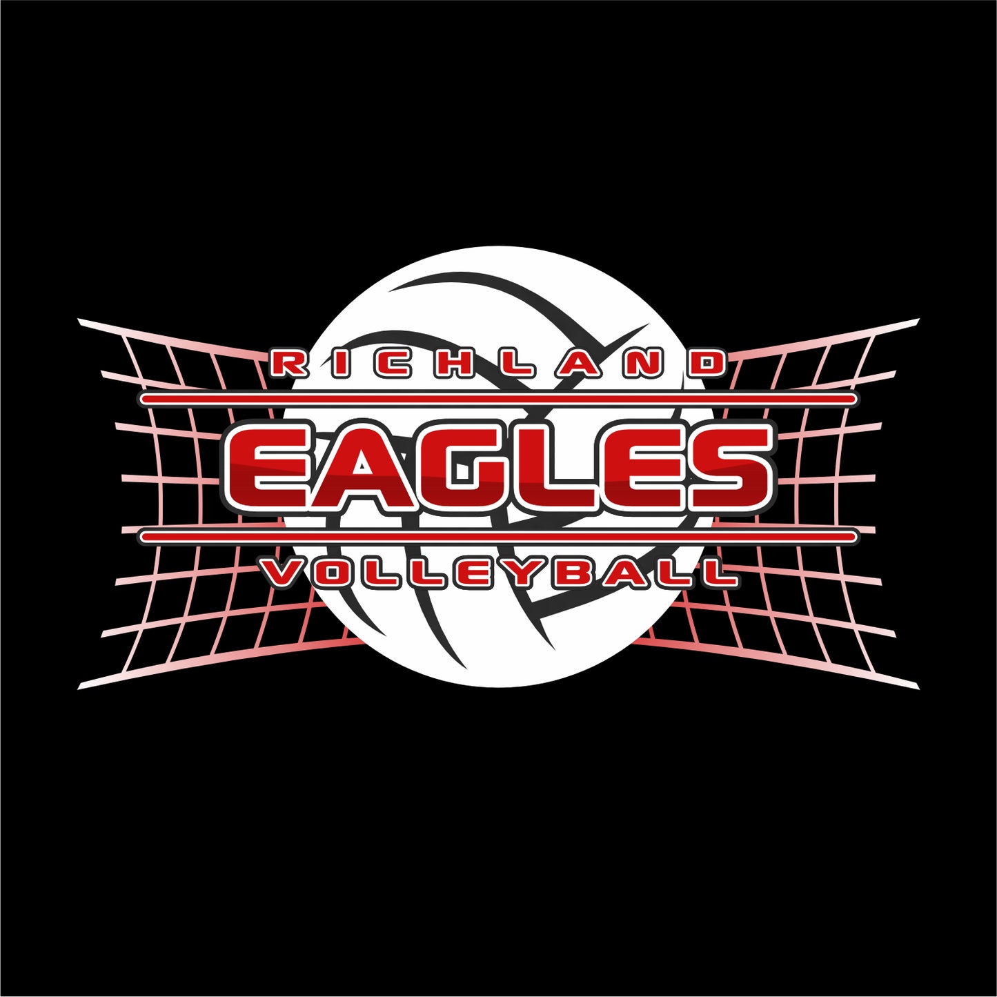 Richland Volleyball Fan Favorite Long Sleeve T