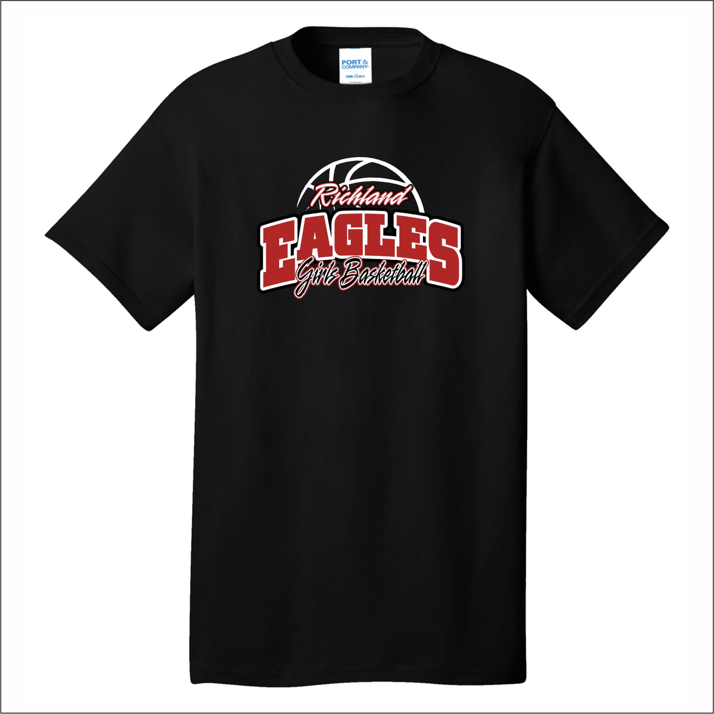 Richland Girls Basketball Short Sleeve T-shirt