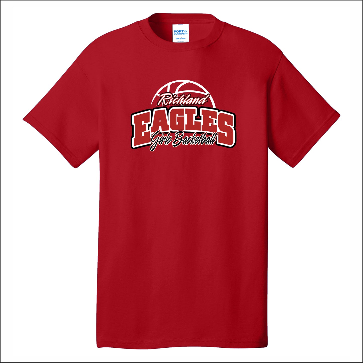 Richland Girls Basketball Short Sleeve T-shirt