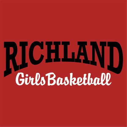 Richland Girls Basketball Knit Cuffed Beanie