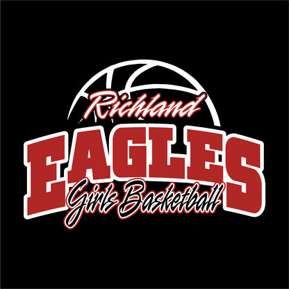 Richland Girls Basketball Hooded Sweatshirt
