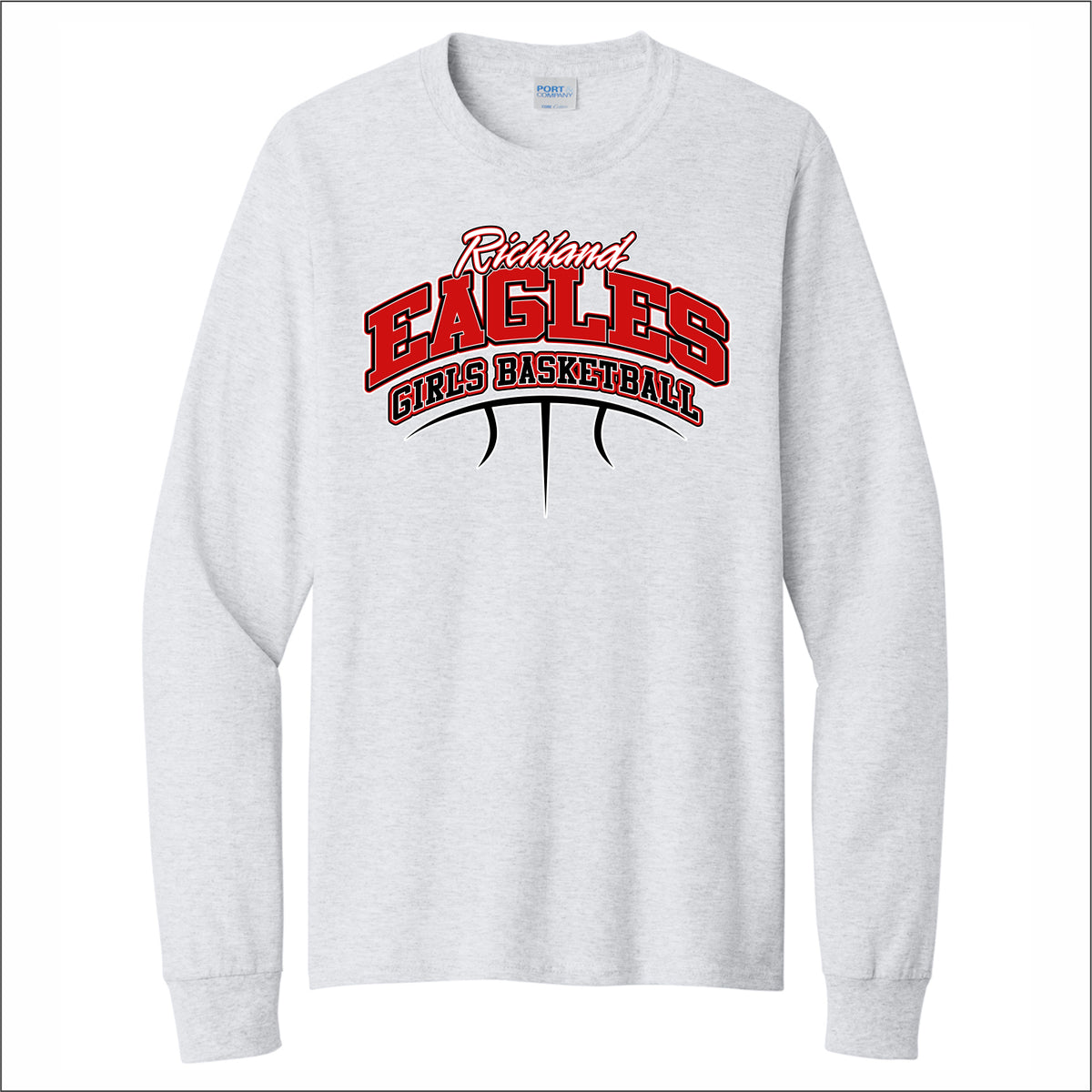 Richland Girls Basketball Long Sleeve T-shirt