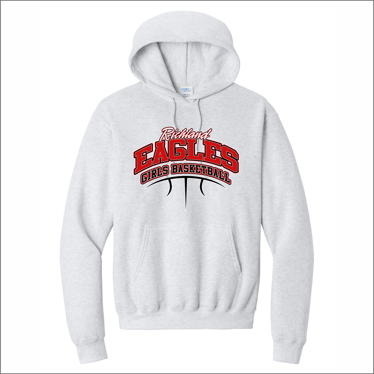 Richland Girls Basketball Hooded Sweatshirt