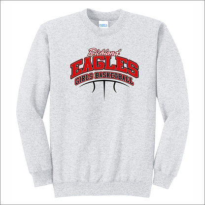 Richland Girls Basketball Crewneck Sweatshirt