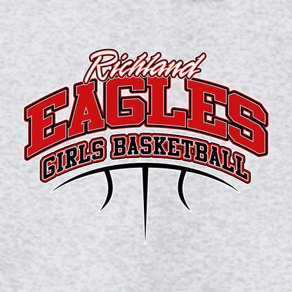 Richland Girls Basketball Hooded Sweatshirt