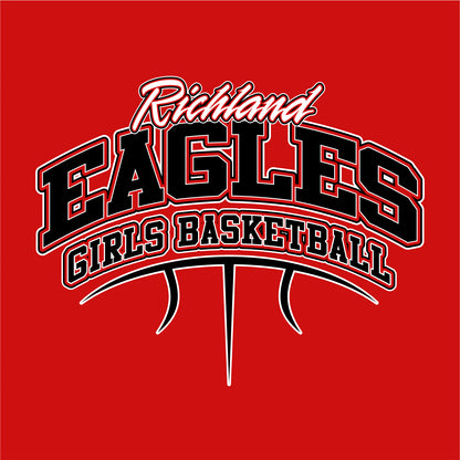 Richland Girls Basketball Hooded Sweatshirt