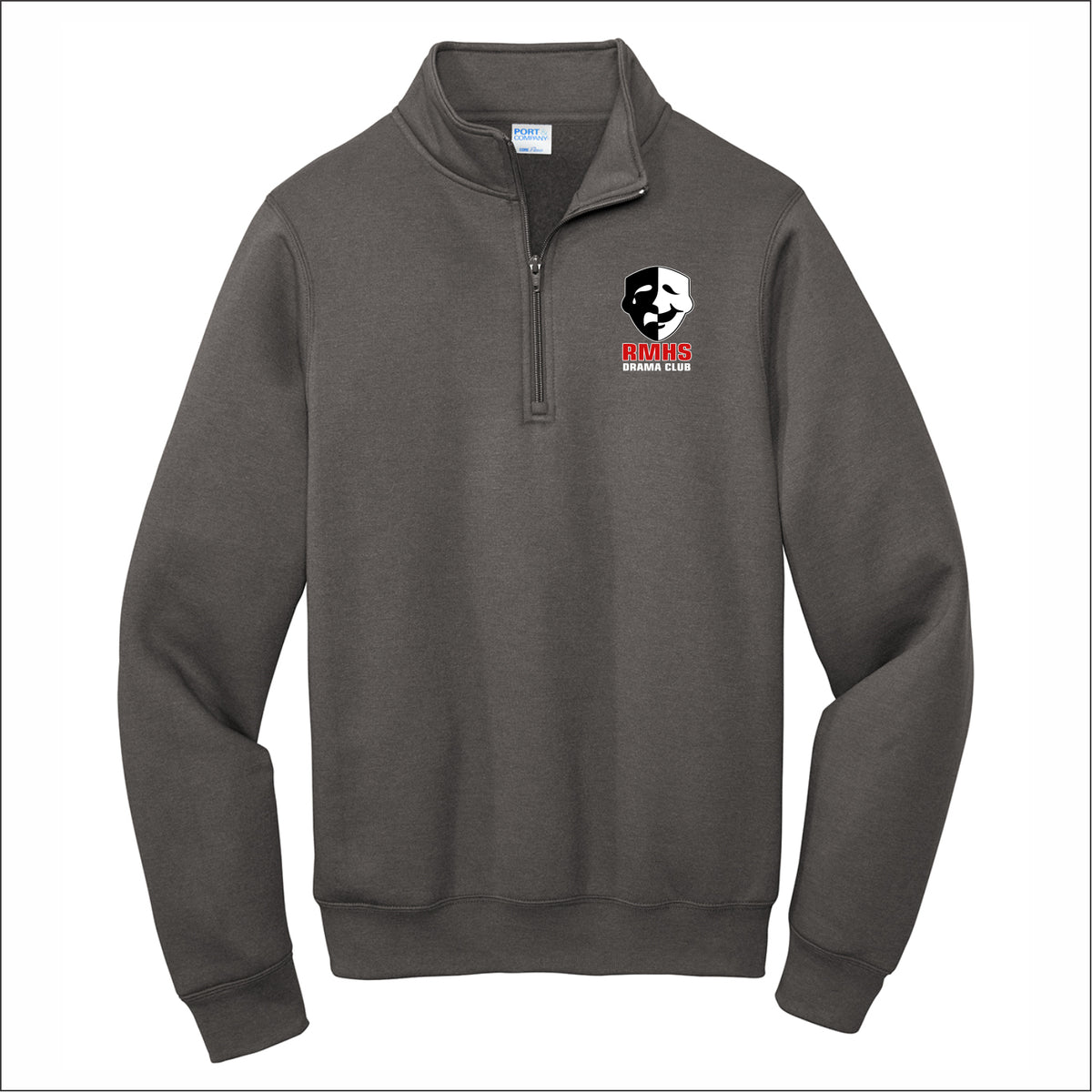 RMHS Drama 1/4 Zip Sweatshirt