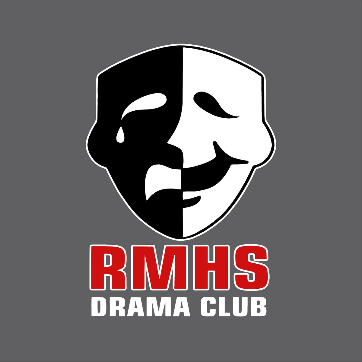 RMHS Drama 1/4 Zip Sweatshirt