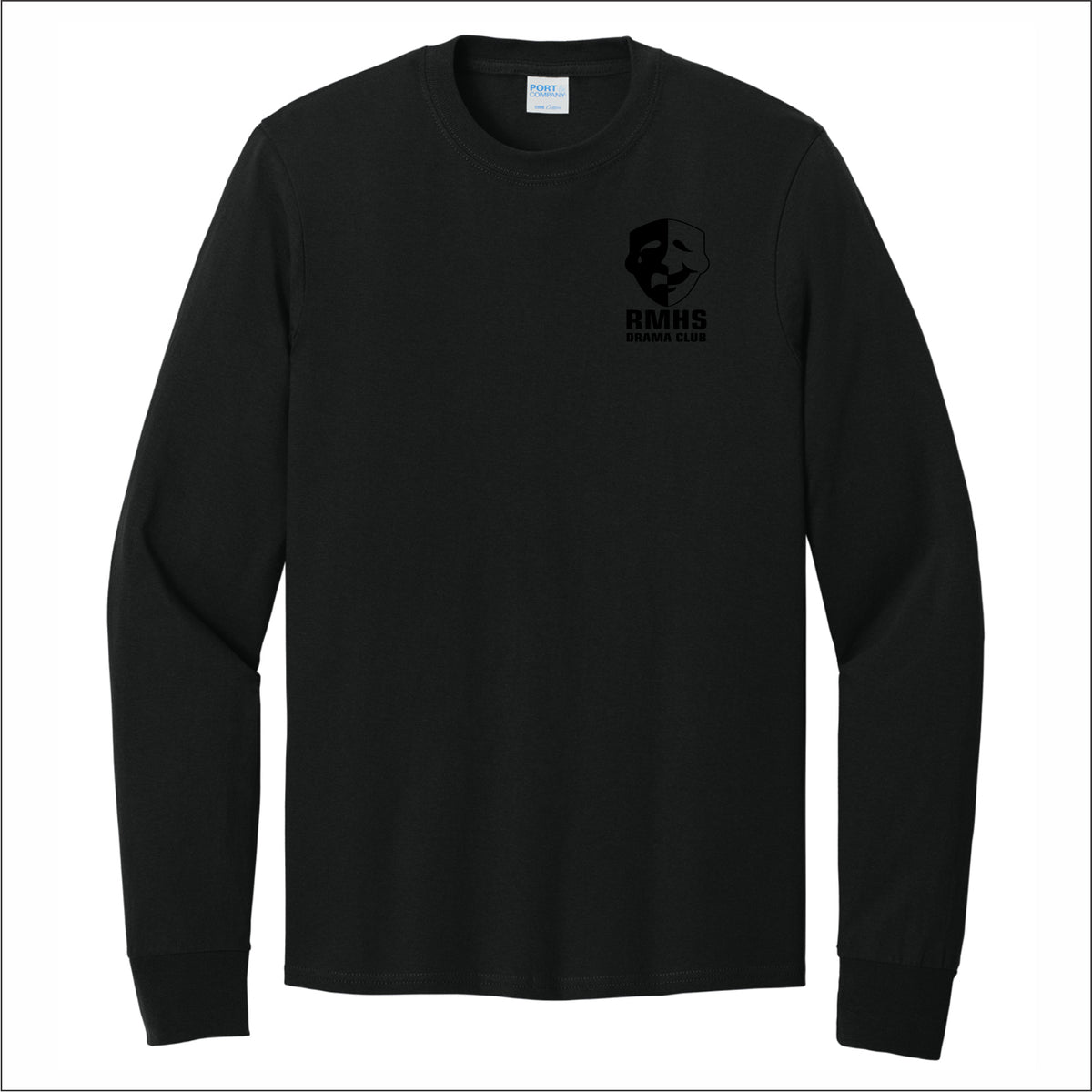 RMHS Drama TECH CREW Long Sleeve T-shirt