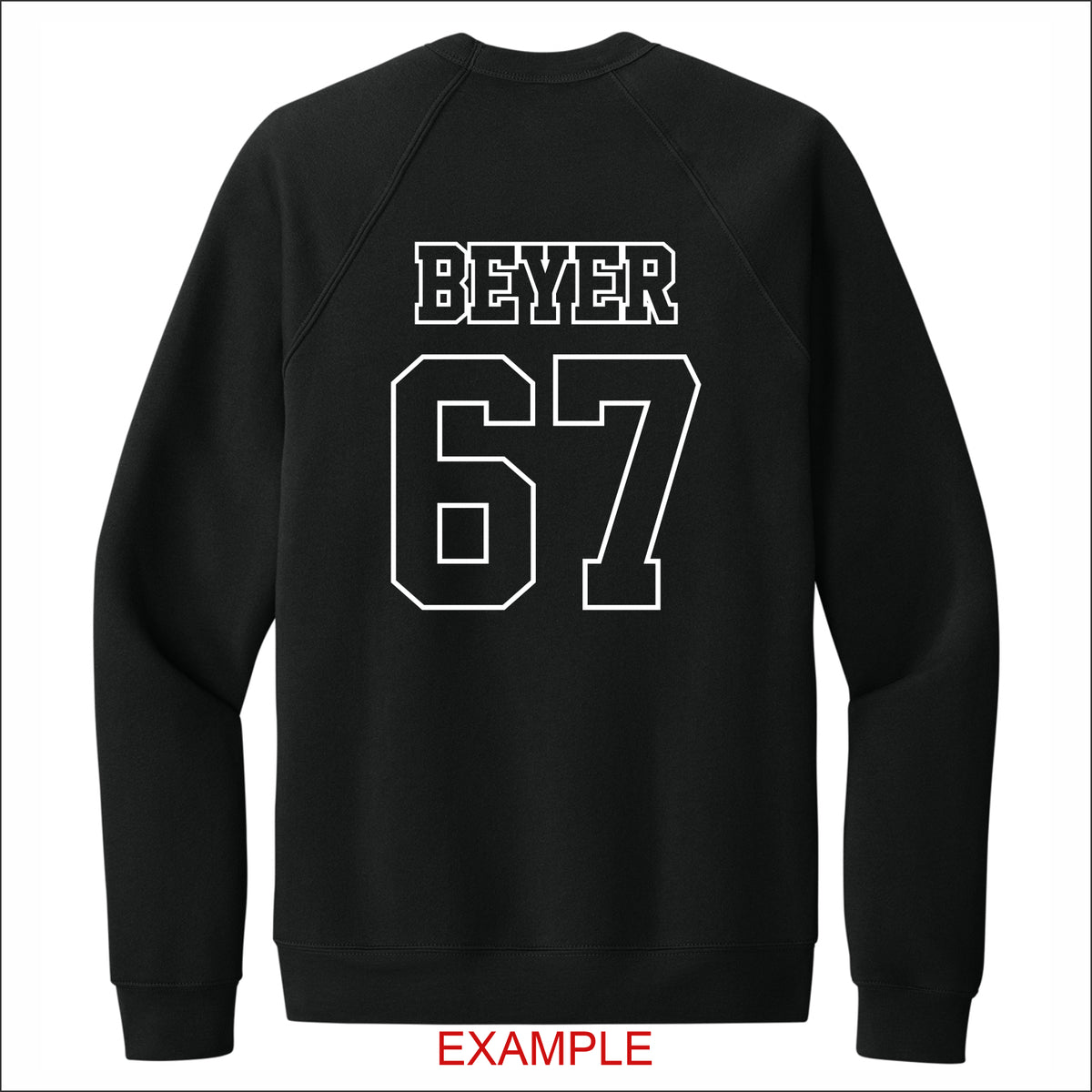 Roadrunners SC Sponge Fleece Raglan Crewneck Sweatshirt