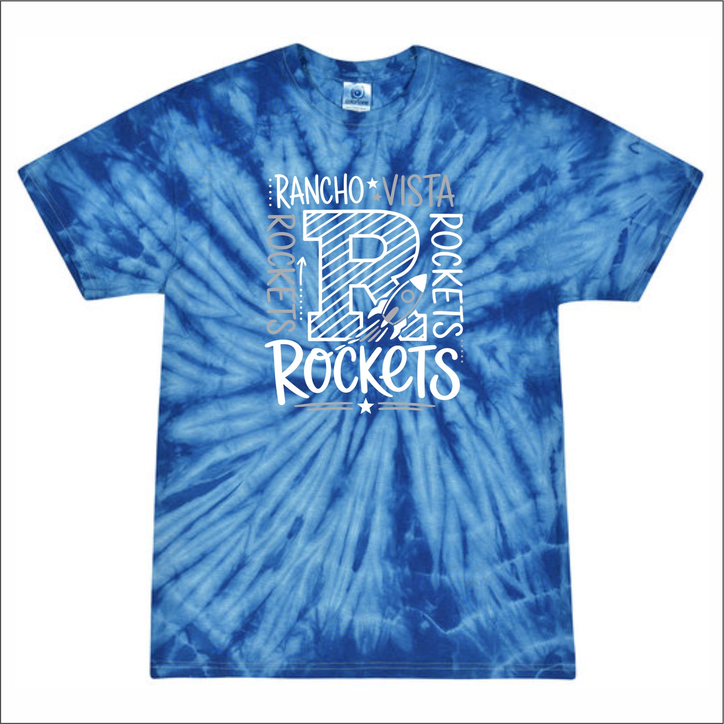 Rancho Vista Elem Tie-Dye T-shirt - Des. B