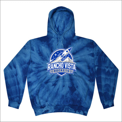 Rancho Vista Elem Tie-Dye Hooded Sweatshirt - Des. A