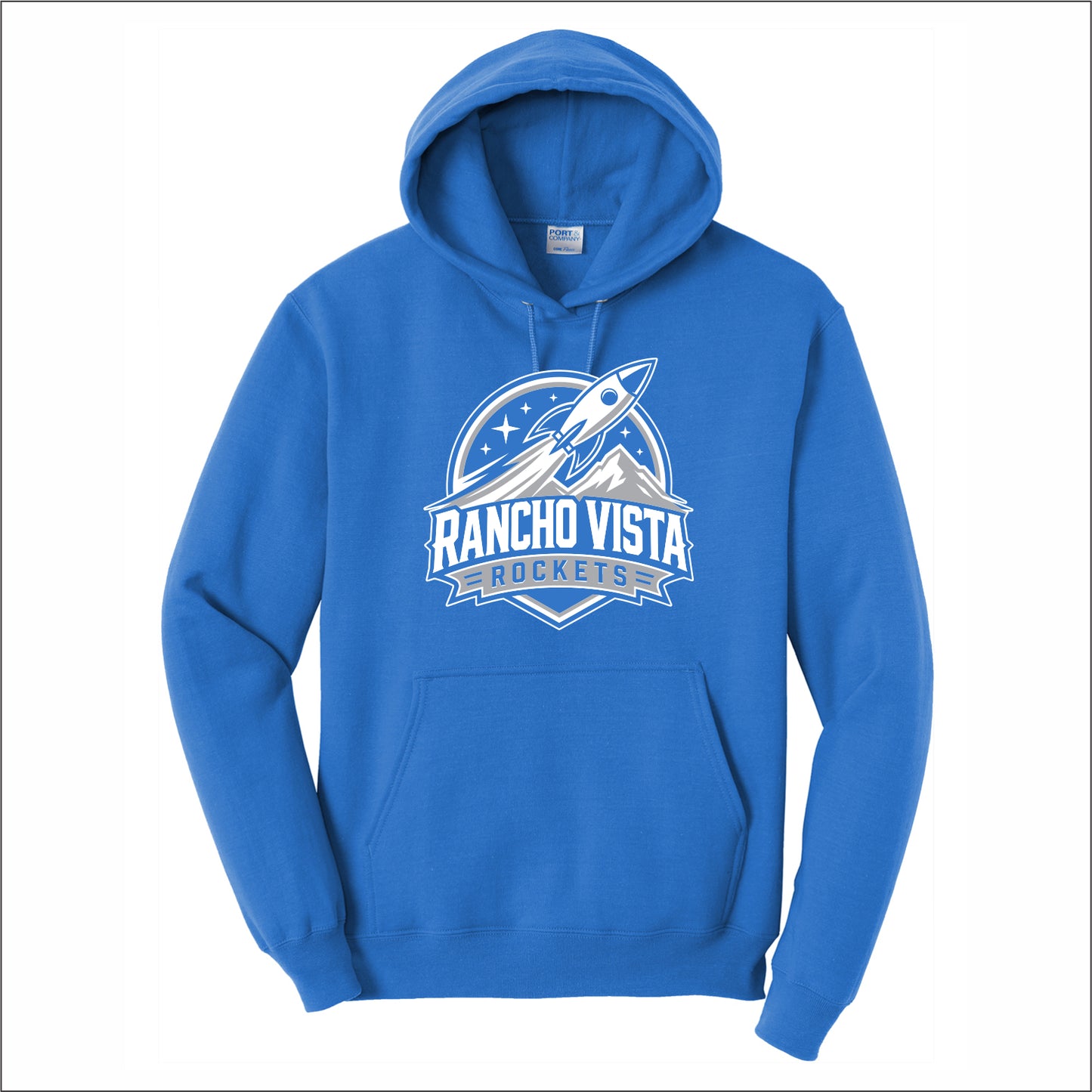 Rancho Vista Elem Hooded Sweatshirt - Des. A