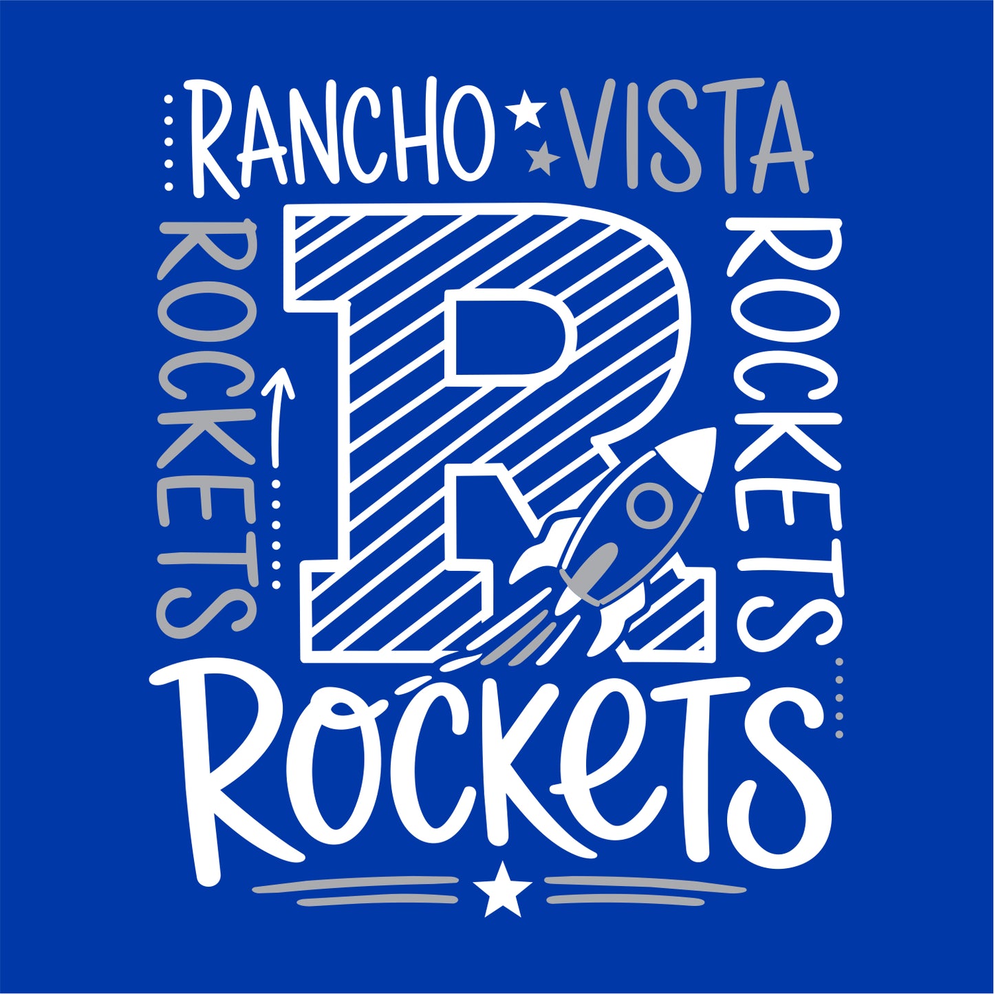 Rancho Vista Elem Hooded Sweatshirt - Des. B