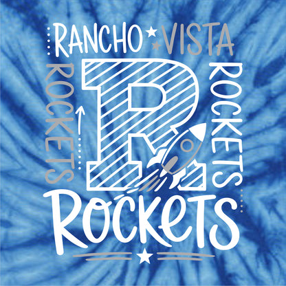 Rancho Vista Elem Tie-Dye T-shirt - Des. B
