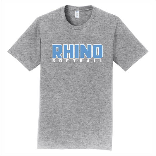 Rhino Softball Fan Favorite Tee - Design A