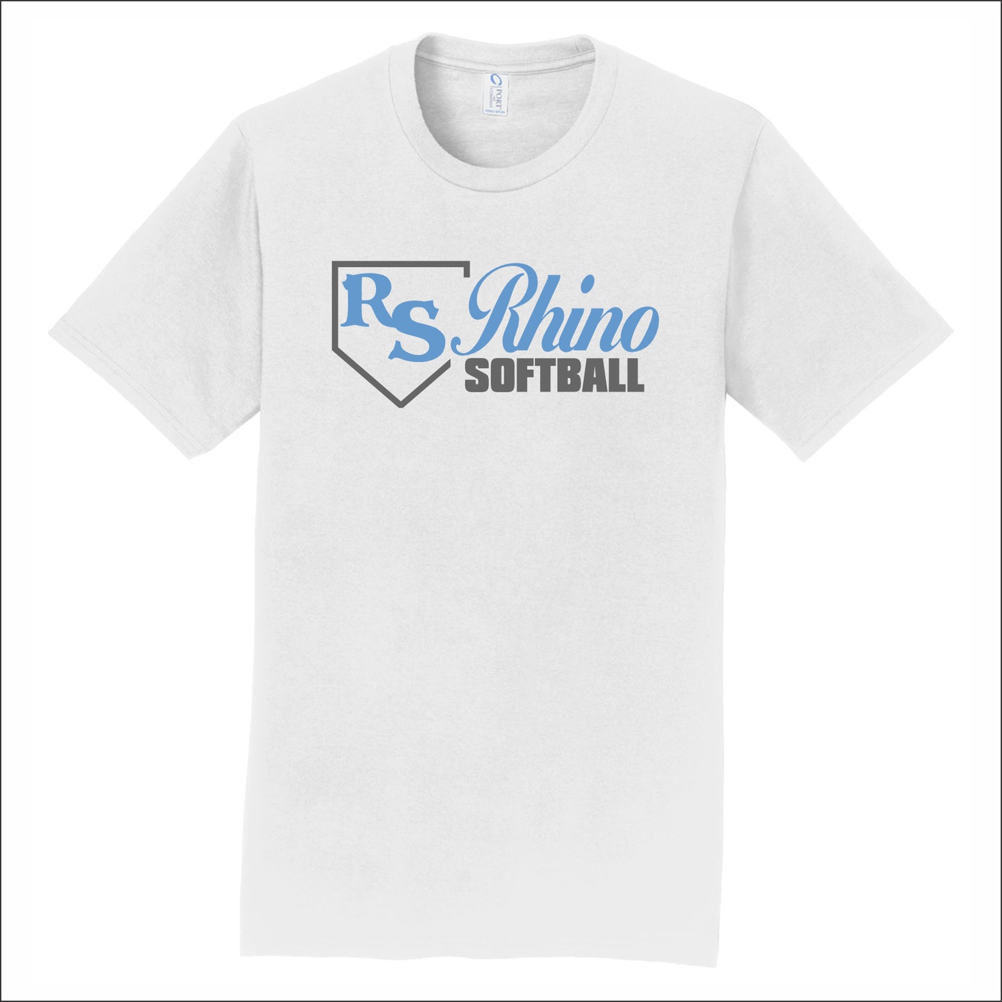 Rhino Softball Fan Favorite Tee - Design B