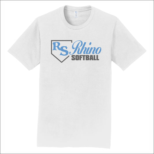 Rhino Softball Fan Favorite Tee - Design B