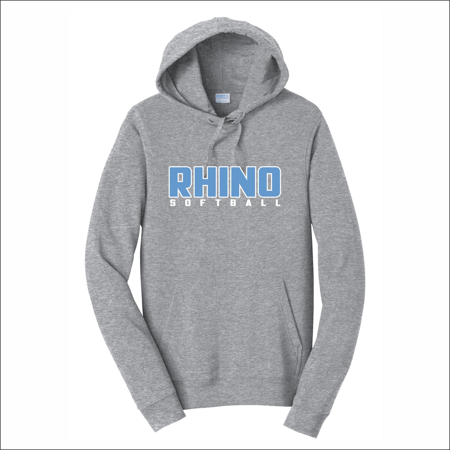 Rhino Softball Fan Favorite 80/20 Hooded Sweatshirt