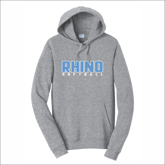 Rhino Softball Fan Favorite 80/20 Hooded Sweatshirt