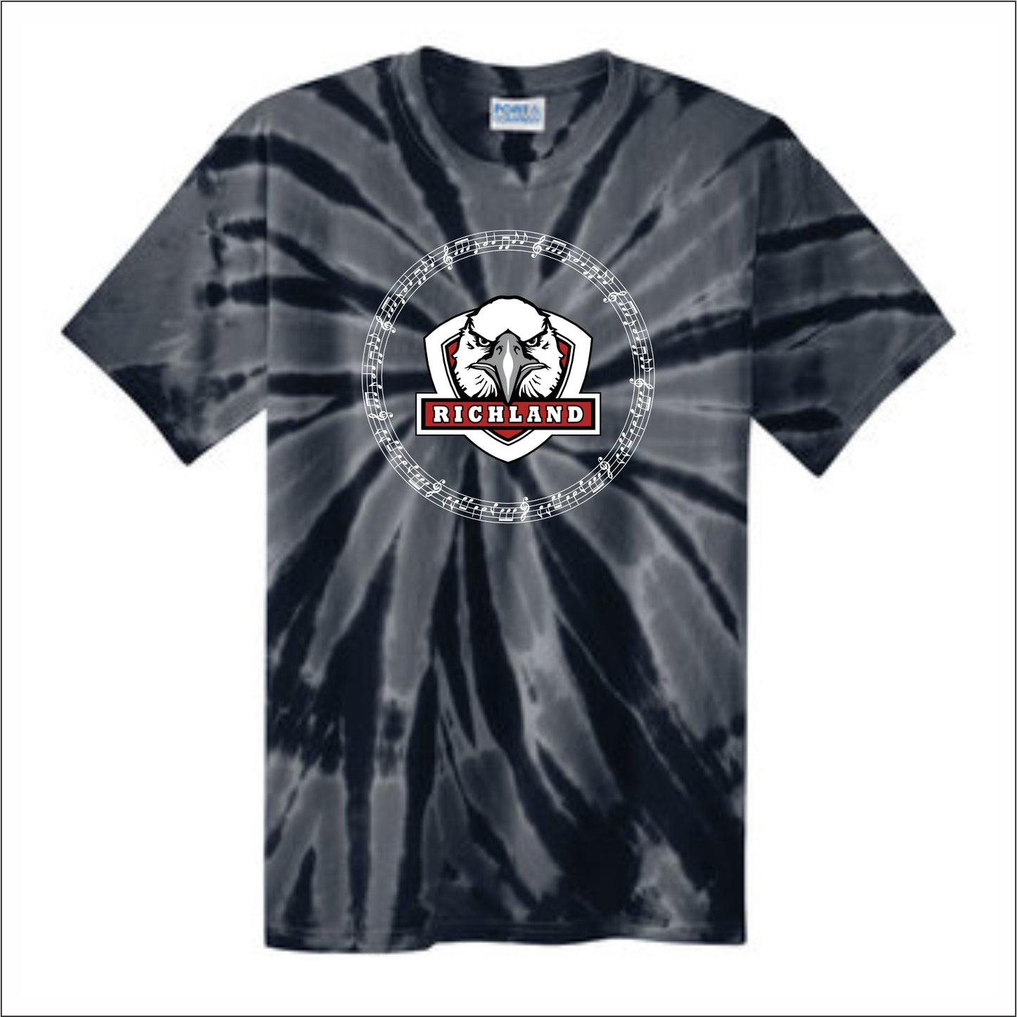 Richland Jr High Music Tie-Dye T-shirt