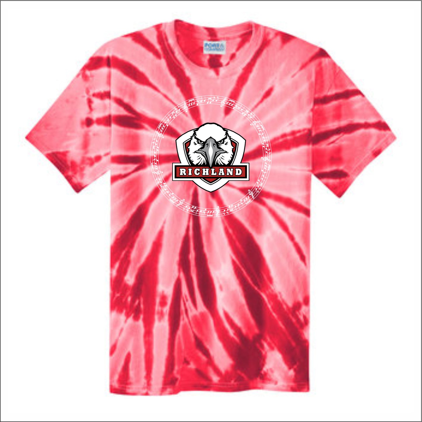 Richland Jr High Music Tie-Dye T-shirt