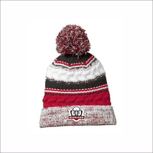 Richland Jr High Music Chunky Pom Pom Team Beanie
