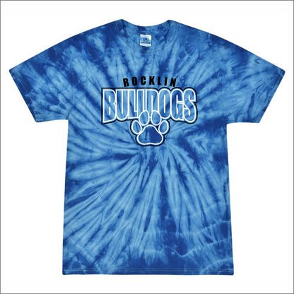 Rocklin Elem Multicolor Tie-Dye T-shirt - Design B