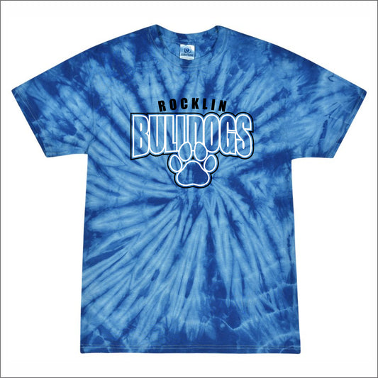 Rocklin Elem Multicolor Tie-Dye T-shirt - Design B