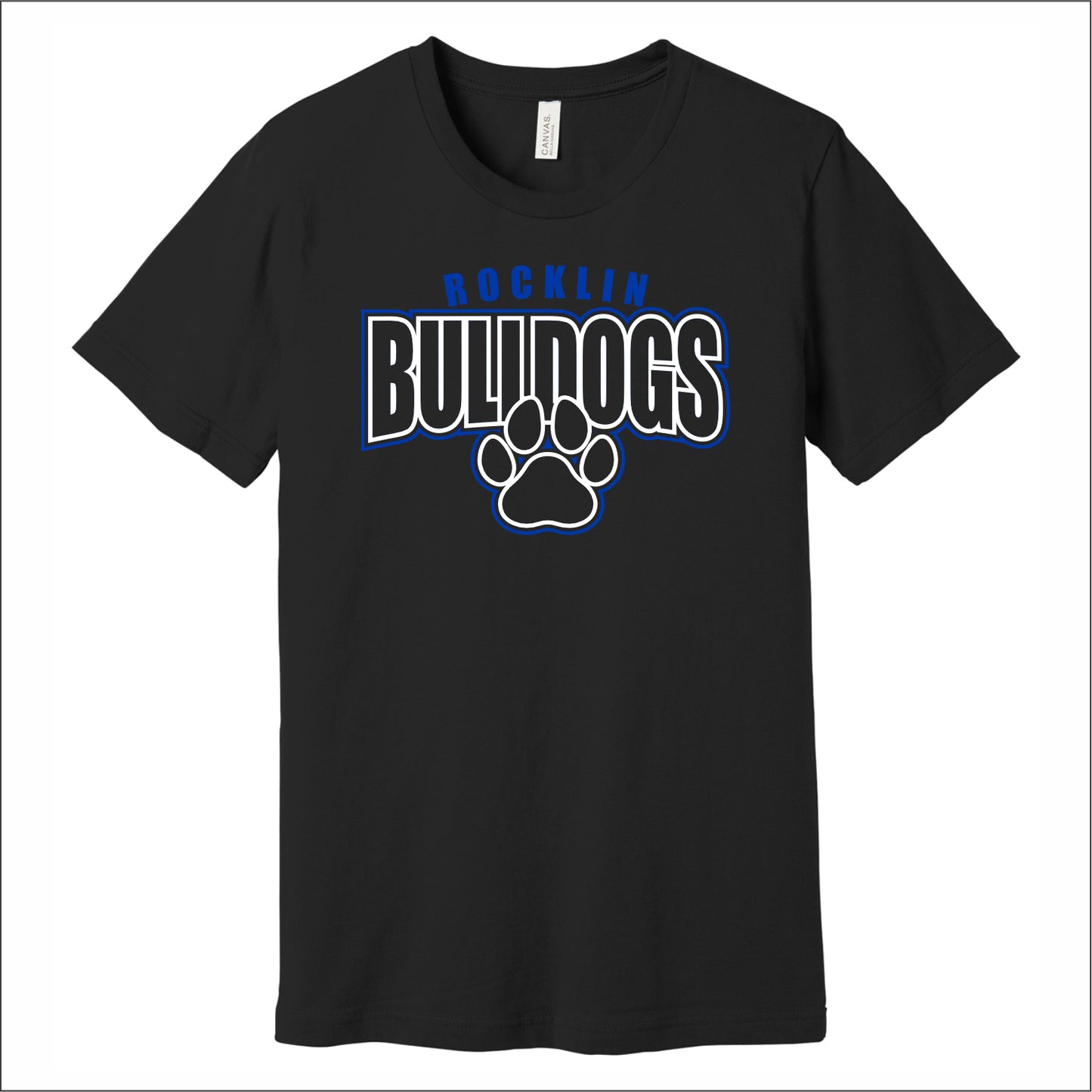 Rocklin Elem Soft Jersey Short Sleeve T-shirt - Design B