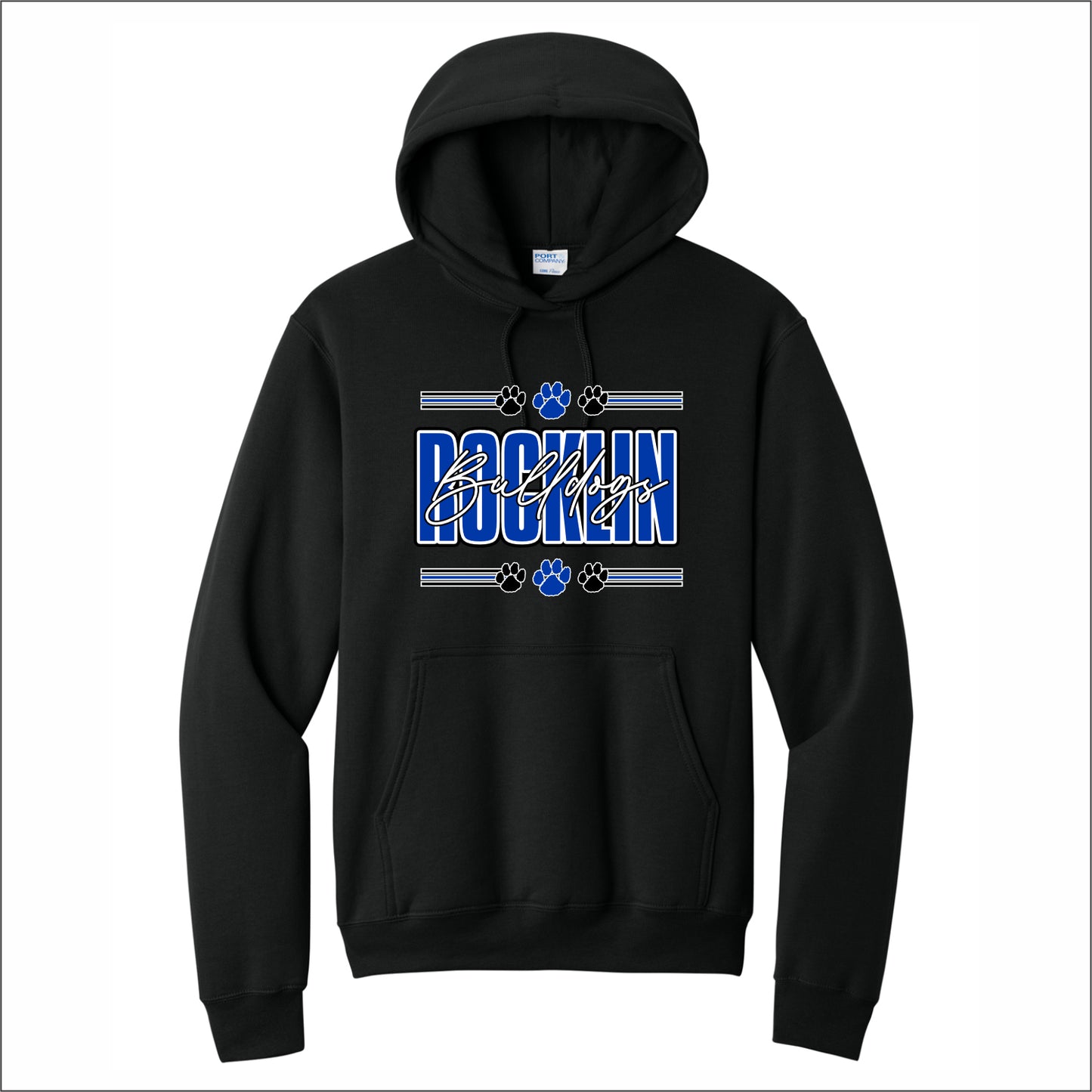 Rocklin Elem Hooded Sweatshirt - Design A