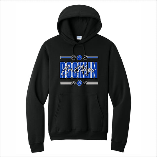 Rocklin Elem Hooded Sweatshirt - Design A