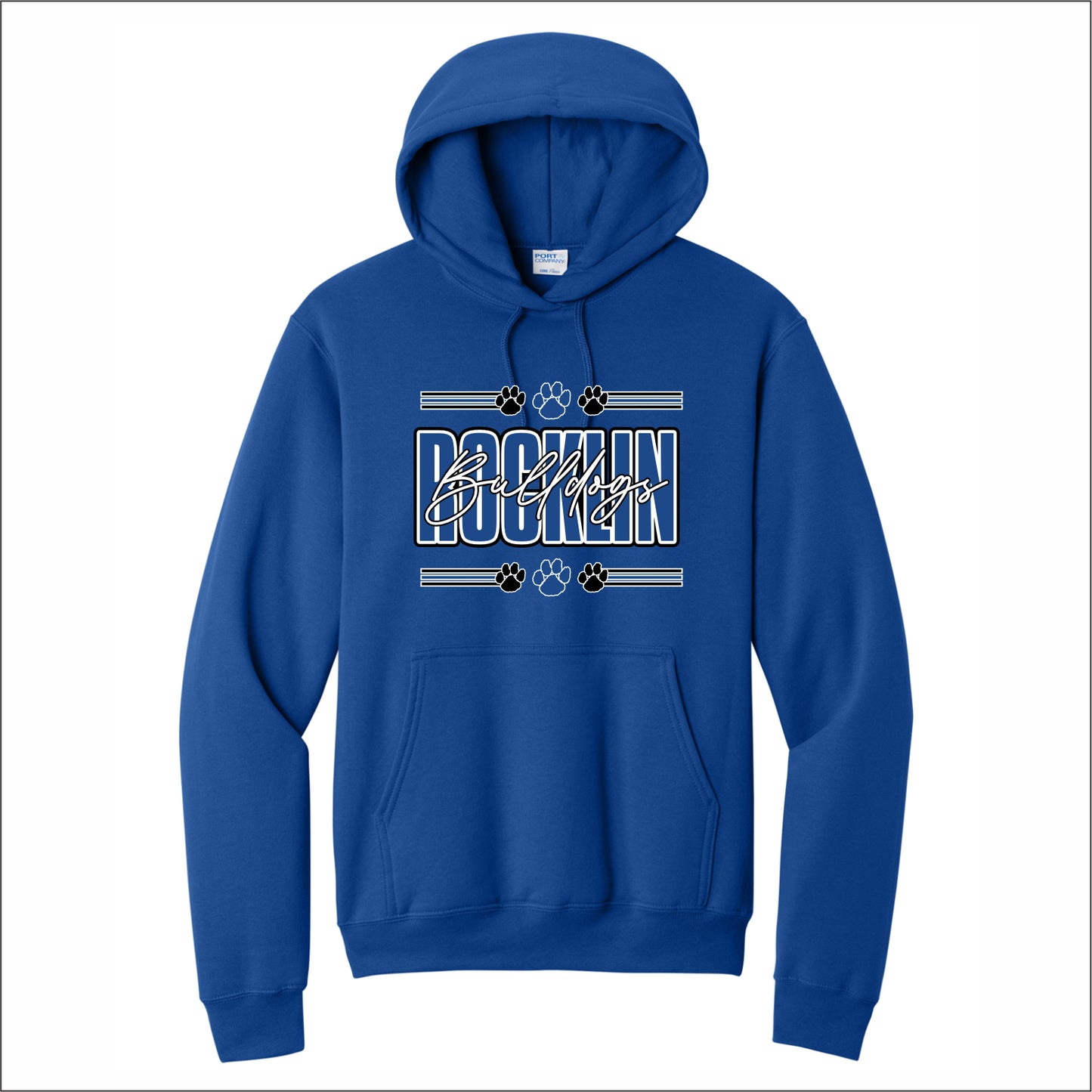 Rocklin Elem Hooded Sweatshirt - Design A