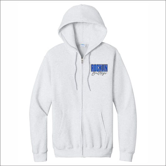 Rocklin Elem Full-Zip Hooded Sweatshirt
