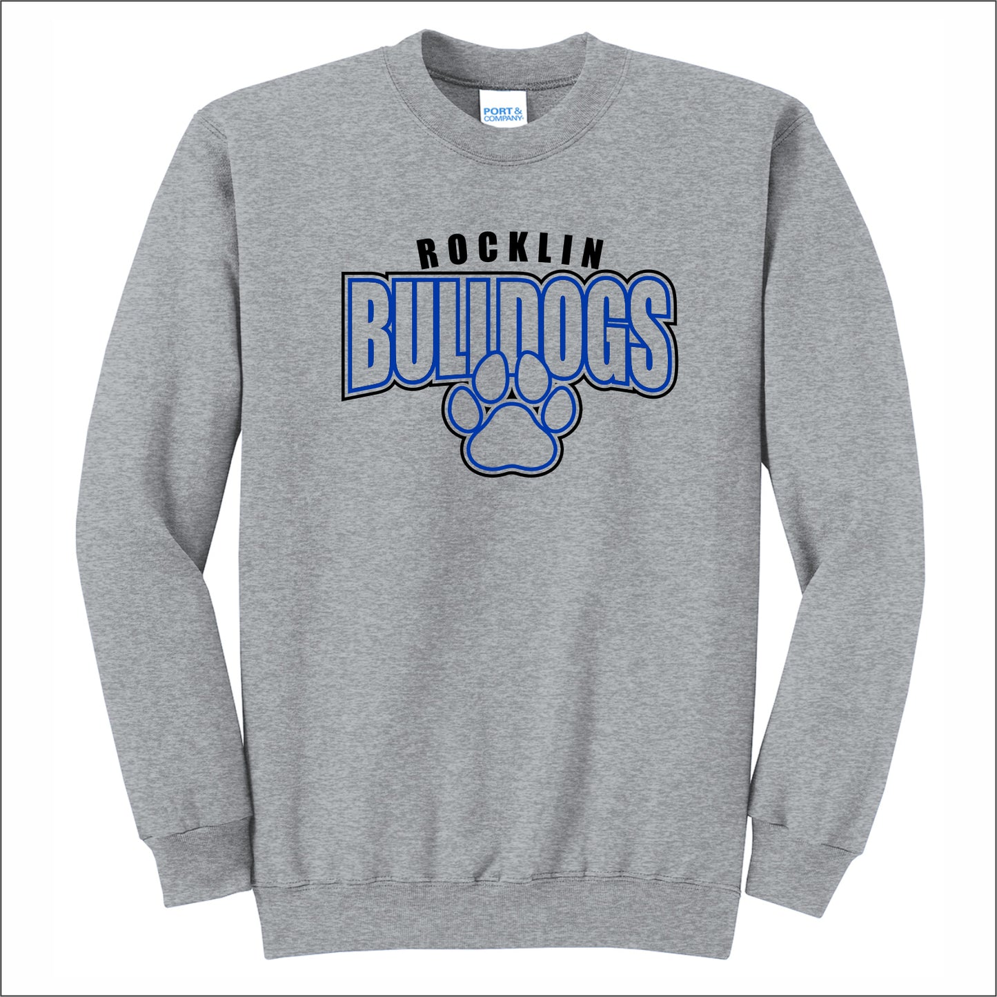 Rocklin Elem Crewneck Sweatshirt - Design B